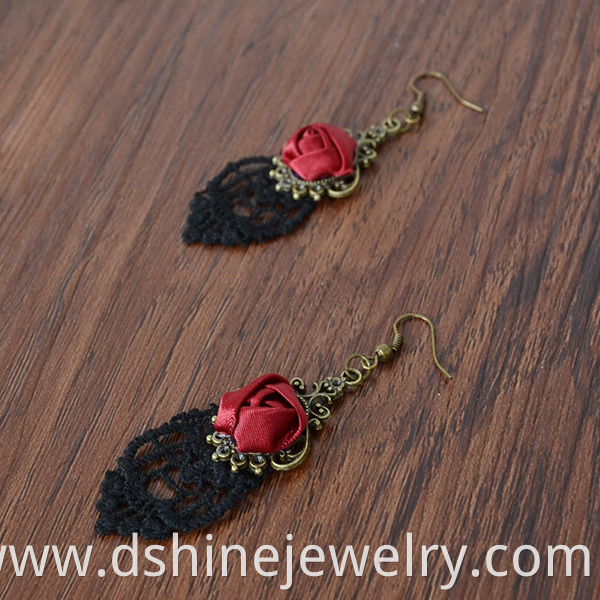 Lace Hook Earrings For Women